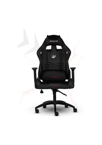 Rio Terletmez Kısmi Derili Kadife Kumaş Kırmızı Siyah Gaming Oyuncu Koltuğu -6 Siyah