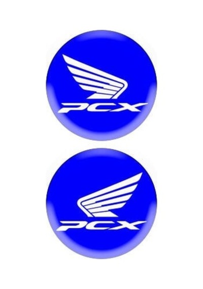 Pcx Deflektör Damla Logo Sticker 5.5cm 02 Diğer