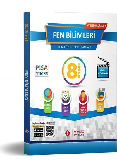 8.Sınıf Fen Bilimleri Modüler Set 2021-2022 Sonuç Yayınları Ortao