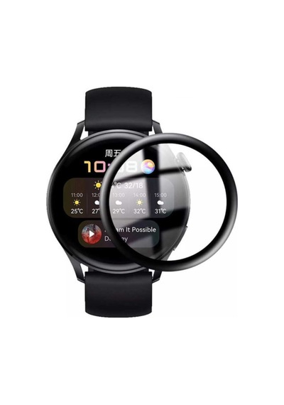 For Huawei Watch Gt3 42mm Ekran Koruyucu Nano Kırılmaz Cam Tam Korumalı Protector