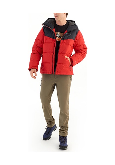 Columbia Iceline Ridge Erkek Mont-4440 Kırmızı