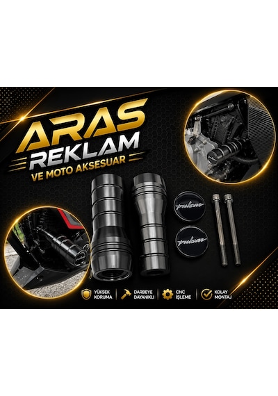 Aras Reklam Ve Moto Aksesuar Pulsar Bajaj Uyumlu Korua Takozu