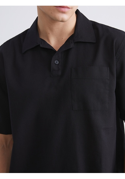 Lcw Vision Siyah Regular Fit Kısa Kollu Oxford Erkek Gömlek Lcw Vision Siyah Regular Fit Kısa Kollu Oxford Erkek Gömlek