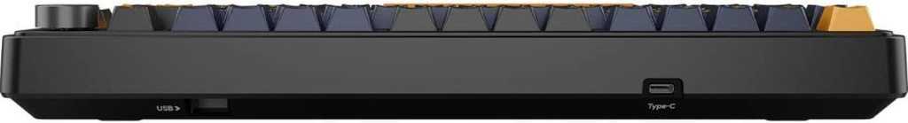 Rampage Quell Siyah Hot Swap 2.4g + Bt Wireless Rgb Gasket Oil Switch Türkçe Q Pbt Keycaps Mekanik Klavye