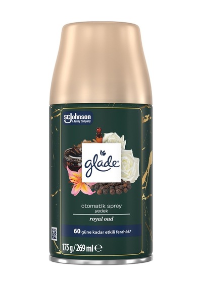 Glade Otomatik Sprey Yedek Royal Oud 269 Ml - 4 Adet Tarı
