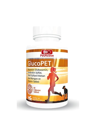 Bio Petactive Glucopet Köpek Eklem Sağlığı Vitamini 60 Tablet 90 G