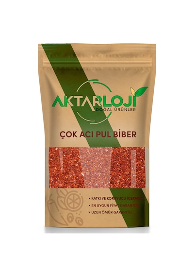 Aktarloji 25 G Çok Acı Pul Biber Zehir Acı Gaziantep