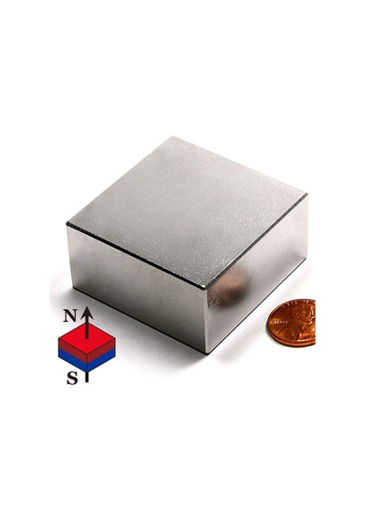 50Mm X En 50Mm X Kalınlık 25Mm Çok Güçlü Büyük Neodyum Mıknatıs N11.24518