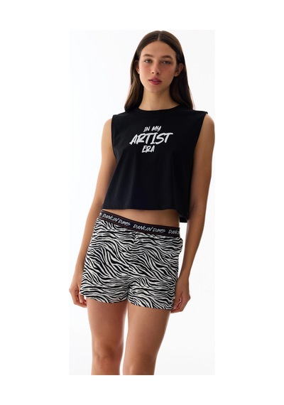 Penti Artist Era Pamuklu Şortlu Pijama Takımı