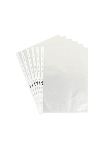 100 Adet Şeffaf Poşet Dosya 45 Mikron Föy Dosya 100'lü Paket Diğer
