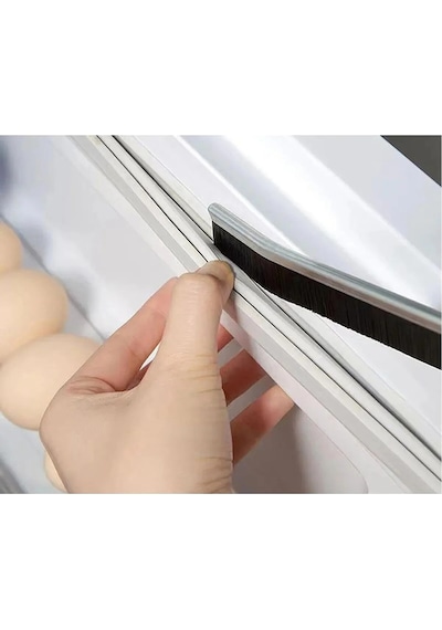 İndecor Houseware 3 Adet Çok Amaçlı Multi İnce Temizlik Fırçası Derz Arası Banyo Mutfak Lavabo Temizleme Fırçası Beyaz