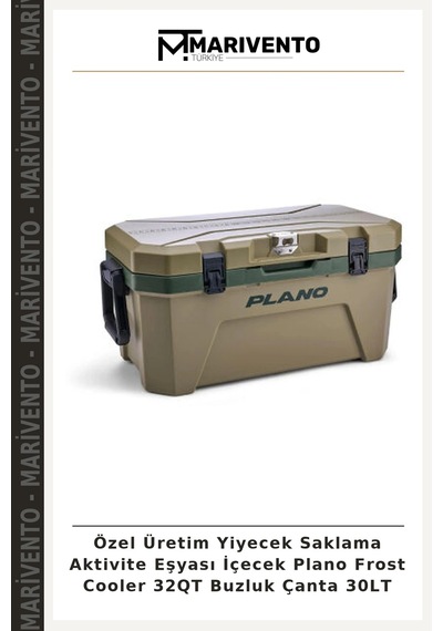 Özel Üretim Yiyecek Saklama Aktivite Eşyası İçecek Plano Frost Cooler 32qt Buzluk Çanta 30lt Çok Renkli