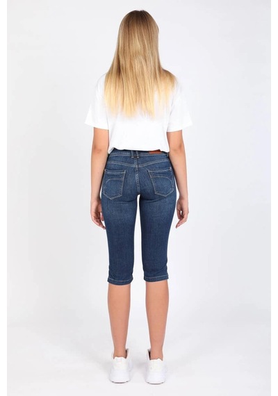 Banny Jeans Bw Kadın Jean Kapri Lacivert 34 38