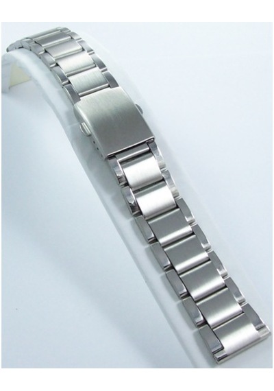 Çelik Saat Kordonu Yandan Kilitli Spor Metal Saat Kordonu 20Mm Me