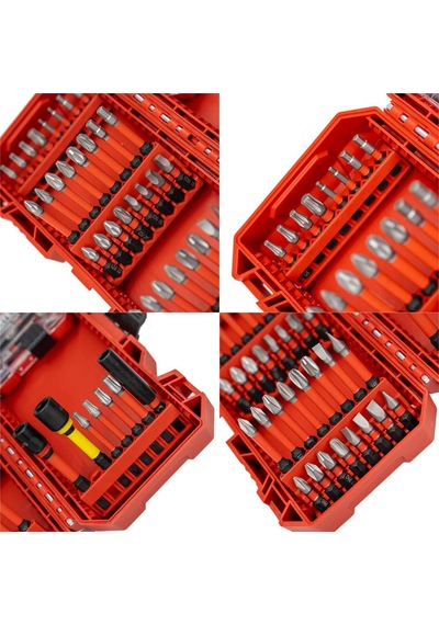 6521 Adaptörlü Bits Uç Vidalama Seti 72 Parça Minibox Kutulu