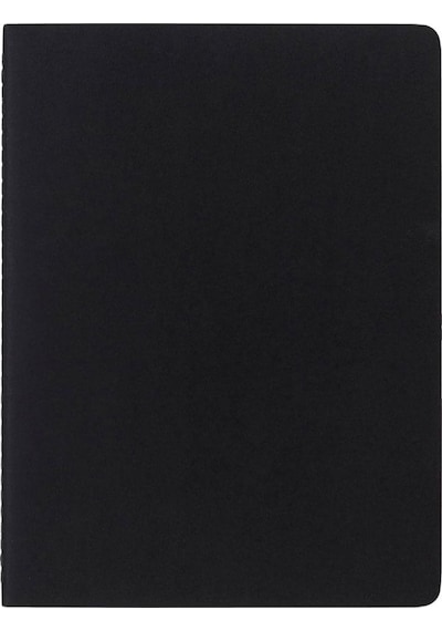 Moleskine Cahier Journals Kareli Defter 19x26 Black Siyah