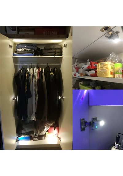 Buffer Beyaz Gardrop Dolap Içi Led Aydınlatıcı 2'Li N11.20243