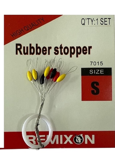 Remixon 7015 Kauçuk Misina Stoperi 12 Adet No:s