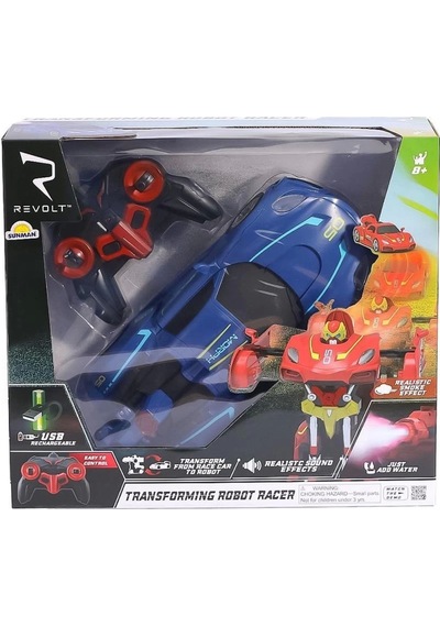 Nessiworld 90654 Kumandalı Transforming Robot -sunman Çok Renkli