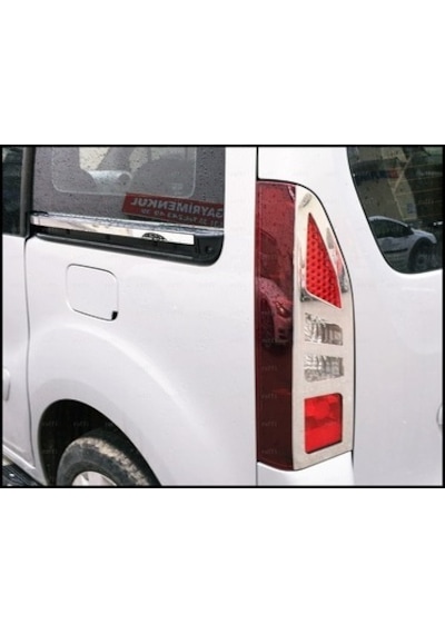 Nova Krom Peugeot Partner Tepee Krom Stop Çerçevesi 2 Prç 2008-2011