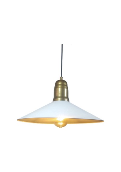 Vintage Metal Beyaz Sarkıt Avize 30 Cm Siyah