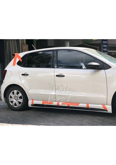 Volkswagen Polo Yan Marşpiyel 2010 - 2018 Yan-ek-takımı Plastik