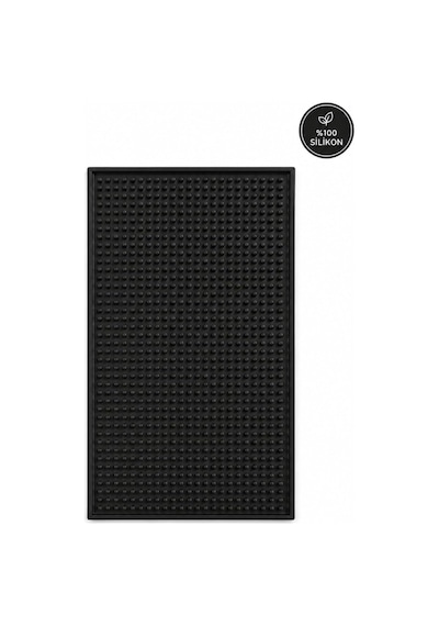 Siliconly Bar Mat 30x15 %100 Silikon Kaymaz Tezgah Pedi Bardak/kafe/bar Diğer