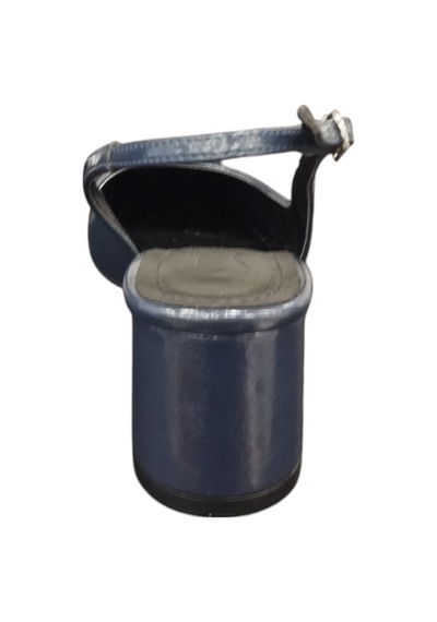 Taşçı Ayakkabı Ventes 915500z Kadın 6 Cm Topuk Boyu Küt Burun Arkası Açık Kalın Topuk Ayakkabı Lacivert Taşçı Ayakkabı Ventes 915500z Kadın 6 Cm Topuk Boyu Küt Burun Arkası Açık Kalın Topuk Ayakkabı Lacivert