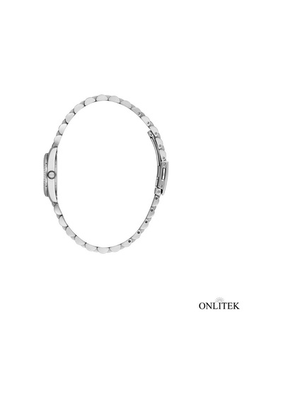 Elle El.1.10010-1 22,5 Mm Kadın Kol Saati Gümüş