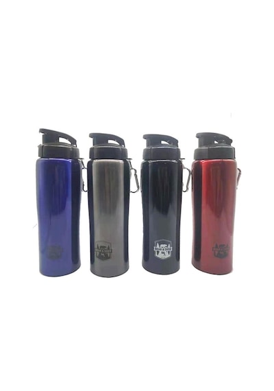 B&D Matara Çelik Geniş Pipetli 750 Ml (Adet Fiyatı, Karışık Renk