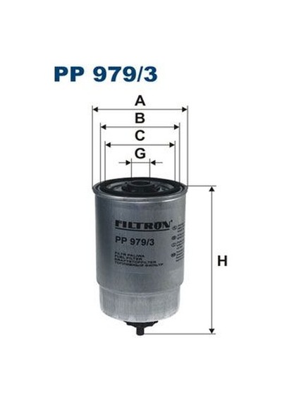 FILTRON PP979/3 Yakit Filtresi (Hyundai:Accent III Getz 1.5 Crdi 05-/Kia:Rio 1.5Crdi-Sorento 2.5Crdi 02-) 3192226900 PP9793 (WC673977) FILTRON PP979/3 Yakit Filtresi (Hyundai:Accent III Getz 1.5 Crdi 05-/Kia:Rio 1.5Crdi-Sorento 2.5Crdi 02-) 3192226900 PP9793 (WC673977)