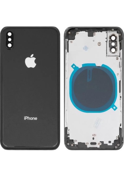 Apple Uyumlu iPhone XS Boş Kasa Siyah Renk
