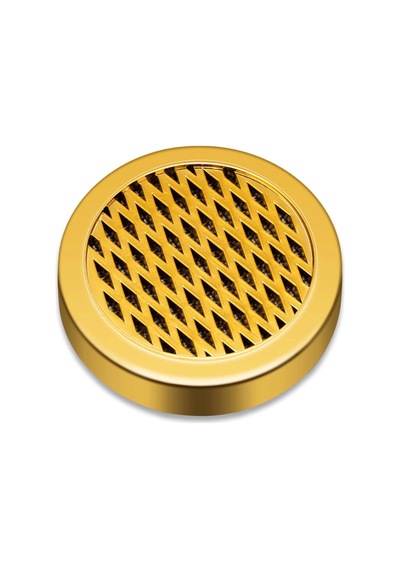 Cigarloong Puro Kutusu Nemlendirici Humidifier Yuvarlak Gold