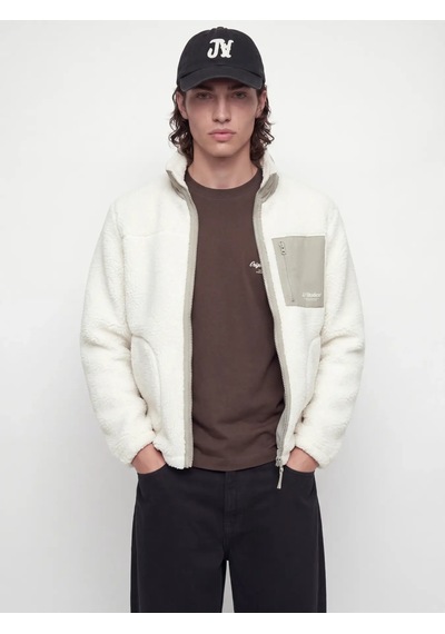Jack & Jones Erkek Jjesoho Teddy Beyaz Ceket - 12299491