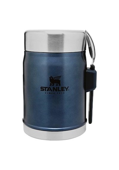 Stanley Klasik Paslanmaz Çelik Yemek Termosu Kaşıklı 0,40 Lt Lacivert