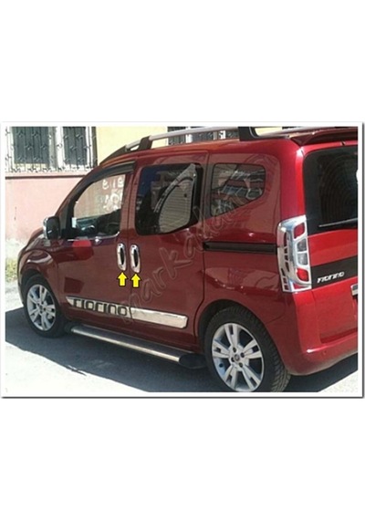 Fiat Fiorino Krom Kapı Kolu 2008 Sonrası 4 Kapı 8 Parça Paslanmaz N11.271