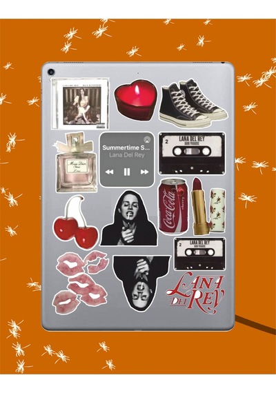 Lana Del Rey Seri 2 Sticker Seti Laptop Ajanda Pc Tablet Telefon Defter Etiket Bullet Journal Diğer Lana Del Rey Seri 2 Sticker Seti Laptop Ajanda Pc Tablet Telefon Defter Etiket Bullet Journal Diğer