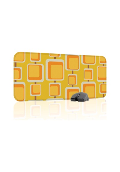 Retro 60 Lar Kaymaz Dikişli Kauçuk Oyuncu Mousepad V4 - 70x30 Xl Gaming Mouse Pad Fare Altlığı