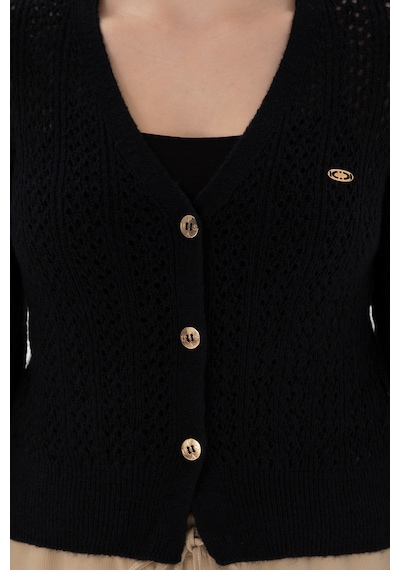 U.s. Polo Assn. Kadın Lacivert Hırka Triko 50312921-vr033 Lacivert