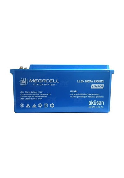 Megacell Lityum Akü 200 Ah