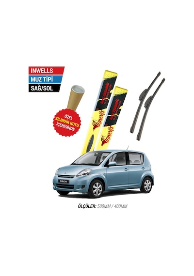 Daihatsu Sirion İnwells Muz Silecek (2005-2009)