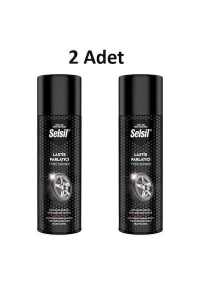Lastik Parlatıcı 500 Ml 2 Adet