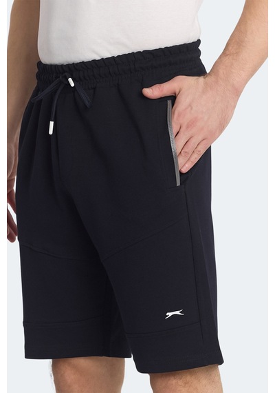 Slazenger Nasım 2 Li Set Erkek Şort Siyah - Lacivert
