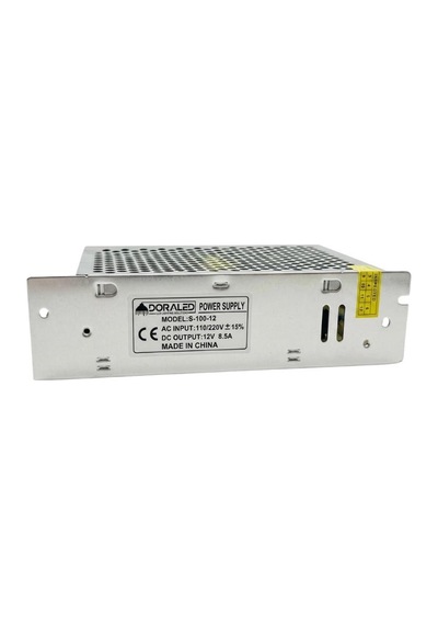 12v 8,5a 100w Kalın Kasa Adaptör 12 Volt 8,5 Amper Adaptör