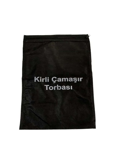 Temiz Kirli Çamaşır Torbası Kumaş Beyaz 40 X 30 Tr Diğer