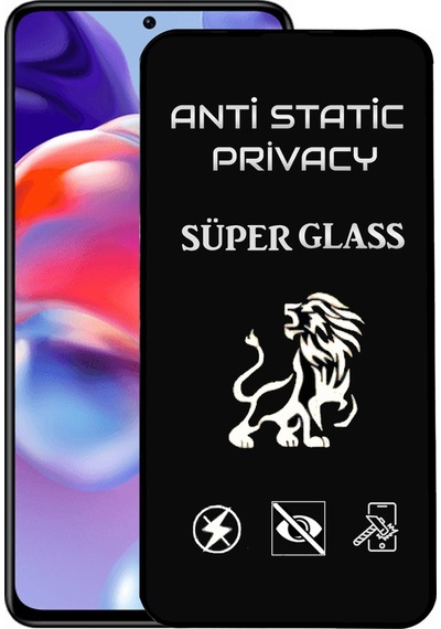 Xiaomi Redmi Note 11 Pro Plus Tam Kaplayan Anti Statik Hayalet Süper Cam Ekran Koruyucu