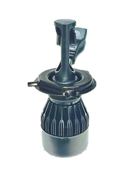 Motosiklet H4 Led Power Led 12v 4000Lümen 6000K Beyaz Işık Xenon Ampul