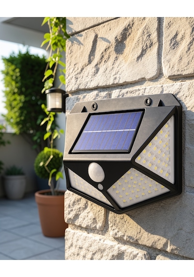 Sensörlü Solar Led Bahçe Lambası Uczzy100solarlamba-2 Diğer