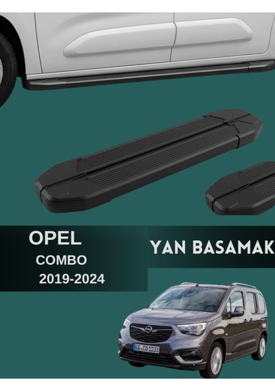 Opel Combo 2019-2024 Model Uyumlu Araç Yan Basamak