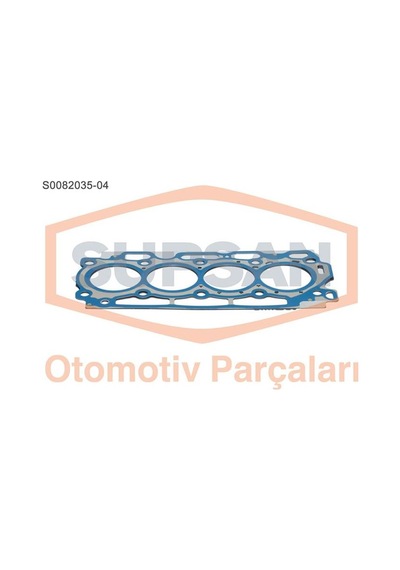SÜPSAN S0082035-04 SÜPSAN SİLİNDİR KAPAK CONTASI 4 DELİK 307 308